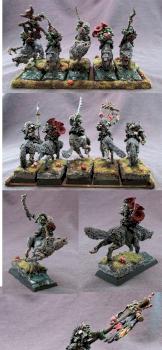 Goblin Wolf Riders by mousekiller