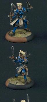 Warmachine Cygnar Journeyman Warcaster by Addasko