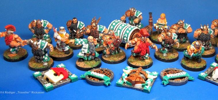 Fantasy Football Blood Bowl Dwarves Virgil Games by traveller