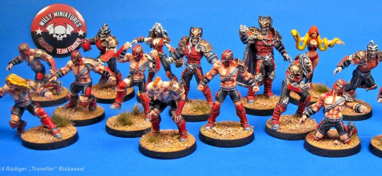 Fantasy Football / Blood Bowl Vampire Team by traveller