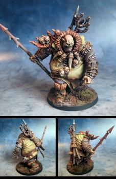 Ogre hunter (First Legion Miniatures) by PenOfChaos