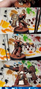 Blood Angel Primaris Lieutenant by DiceCritters