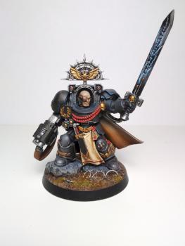 Warhammer 40k Terminator Captain Black Templars? by Dad Paints Minis