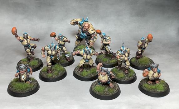 Human team Bloodbowl by Pixmen