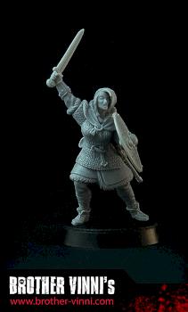 Shieldmaiden Captain by Brother Vinni