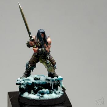 Warcry Darkoath Savager Barbarian by jarhead