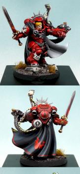 Blood angels captain in gravis armor by RAFF