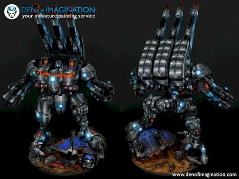 The T'au KX139 Ta'unar Supremacy Armour by DEN of IMAGINATION