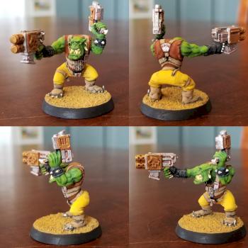 Dual sluggaz ork by Mowhawkman