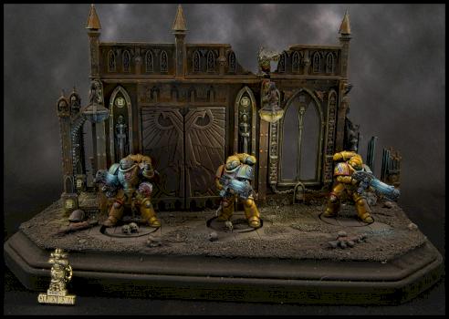 Imperial Fists Hellblasters by TheDoctor