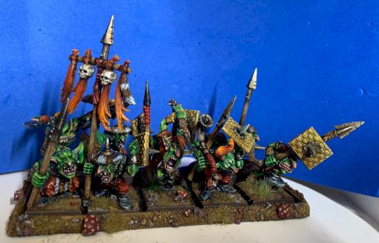 RED STIKKA'S - 10 Goblin Spears by mousekiller