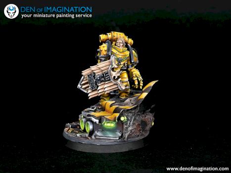 Alexis Polux 405th Captain of the Imperial Fists by DEN of IMAGINATION