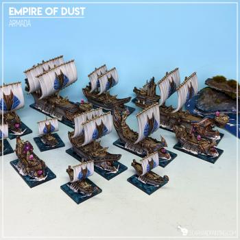 Empire of Dust fleet by Scarhandpainting