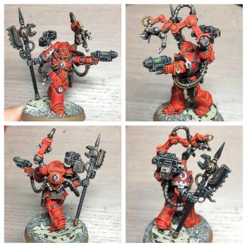 Blood Angels Primaris Techmarine by DarianZG