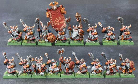 Dwarfs - 17 Warriors with great weapons by dargo000