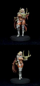 Goblin King female pinup by Mootabor