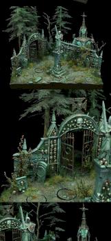 Graveyard Diorama by HonourGuard