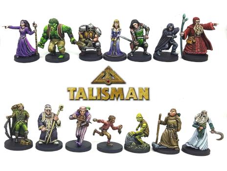 Talisman 4th Edition Heroes by superjavix