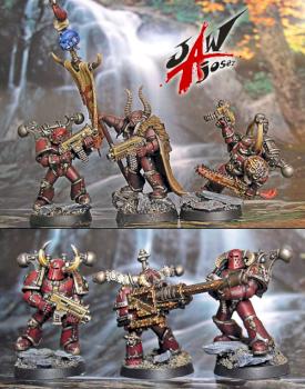 Word bearers squad by josez