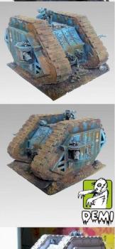 PAPER Land Raider mk1 by demi morgana