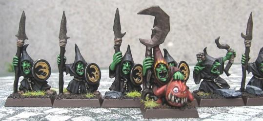 Skull Pass night Goblins + Big Boss Dagskar Earscrapper by Axeman of Lossarnach