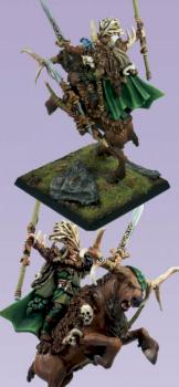 Wood Elf Lord on Stag by krom1415