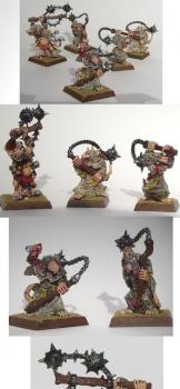 Skaven Plague Censer Bearers & Plague Priest by iamthelizardqueen