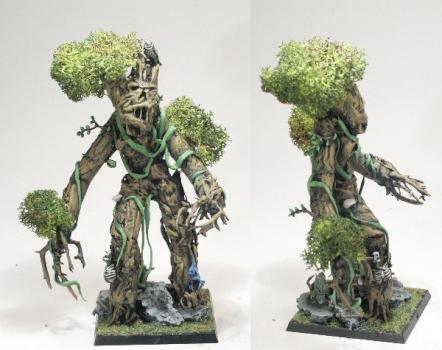 Sculpted Treeman by dead