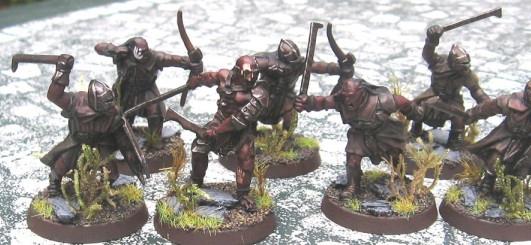 My second squad of Uruk-Hai by Axeman of Lossarnach