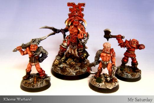 Khorne Warband by mrsaturday