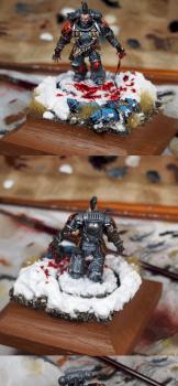 Wulfen Diorama by thebrushlegion