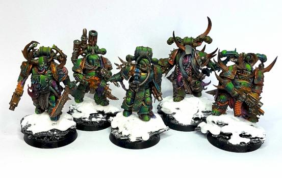 Death Guard Marines by Mihausz