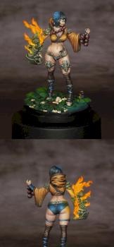 Kingdom Death Monk by vardek