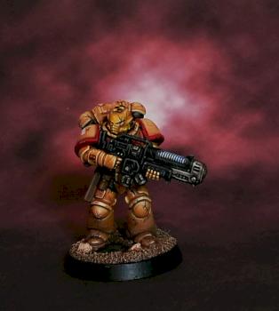 Primaris Imperial Fist by daveimrie