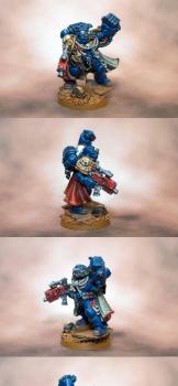 Ultramarine Captain by sarduka42