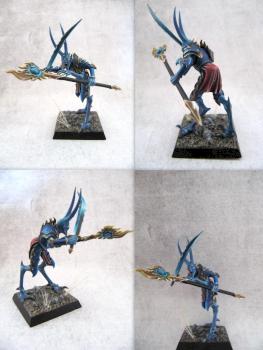 Tzeentch Sorcerer Lord by shas o come