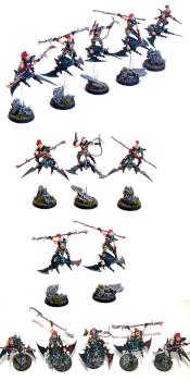 Warhammer 40K Dark Eldar Helions by Dzony