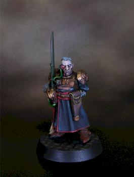 Imperial Guard Cadian Company Commander by Machines Are Us