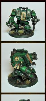 Dark Angels Dreadnought by wacca