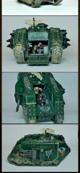 Dark Angels Land Raider Prometheus by wacca