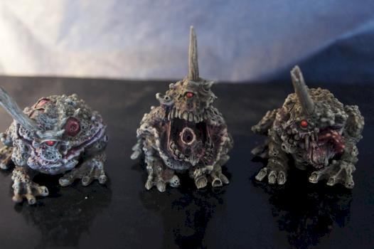 Nurgle plague toads by pie_masters