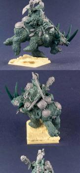 OGRE KINGDOMS Ogre Tyrant on Rhinox - converted by Scibor