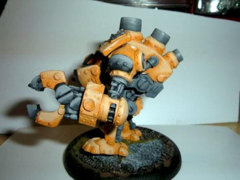 Warmachine Grundback by Omegaprime