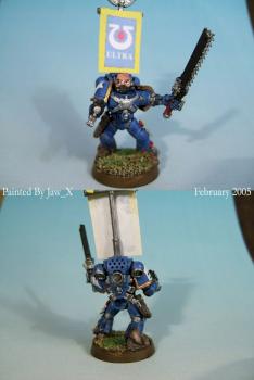 Ultramarine Sergeant by jaw x