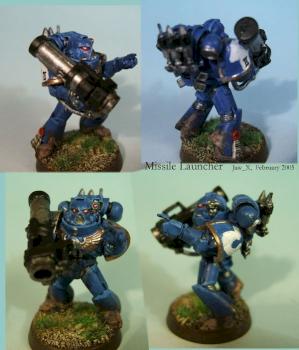 Ultramarine Missile Launcher by jaw x