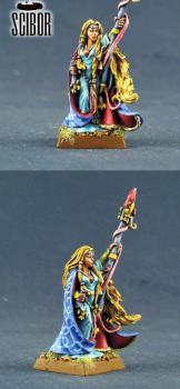 Warhammer Bretonnia Damsel by Scibor