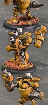 Gorten Grundback, Rhulic Mercenary - Driller Jack by ModelPainter