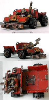 Ork Wartrukk by anton kamui vampire