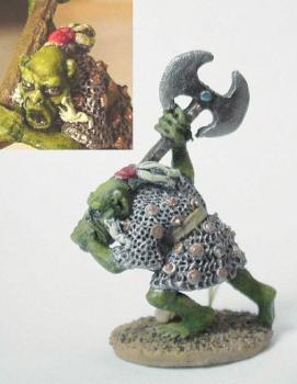 Goblin with 2-handed axe by vincegamer