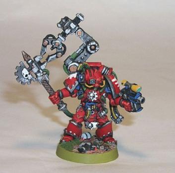 Blood Angels Techmarine by dmancrock